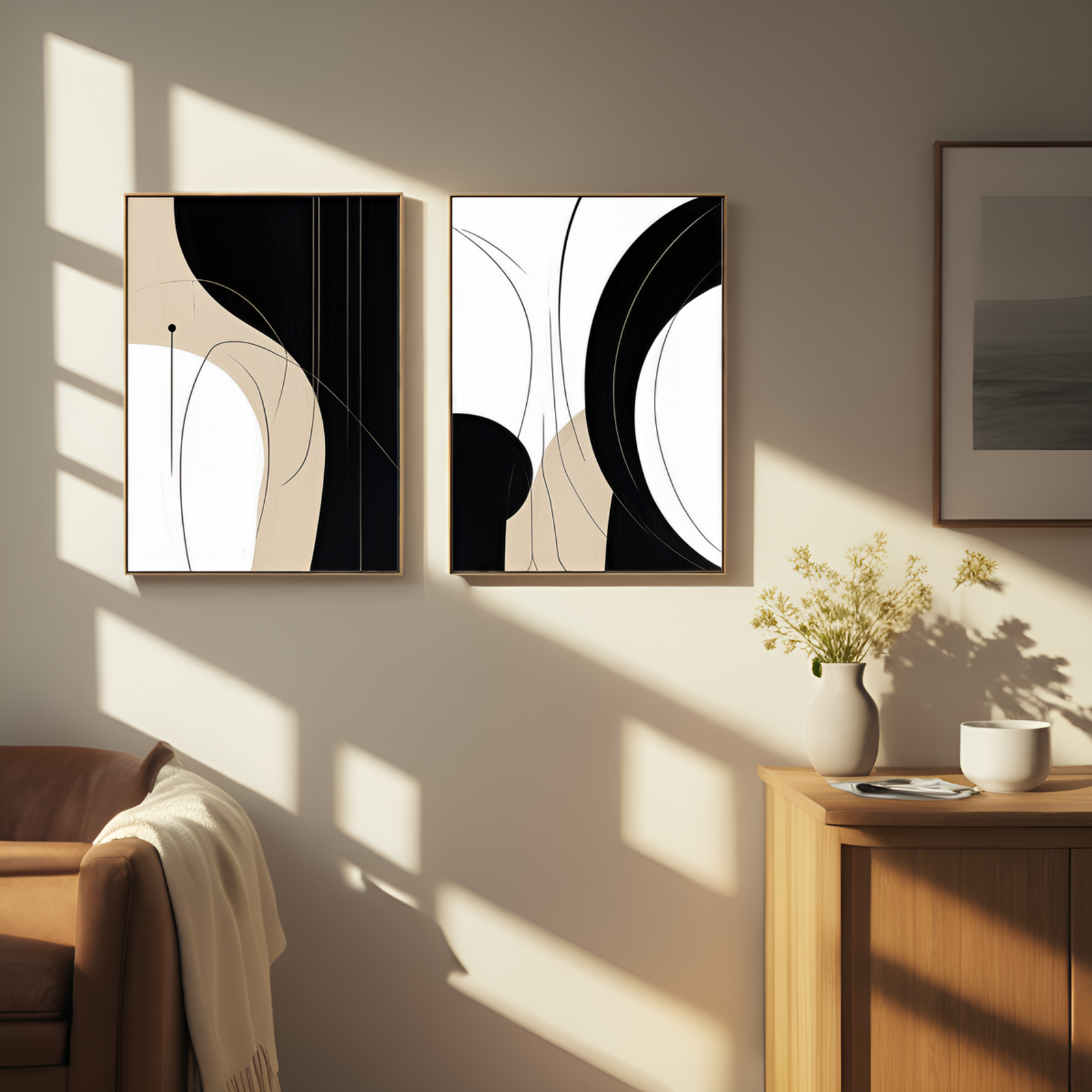 Elegant Abstractions: The Flow of Curves and Tones