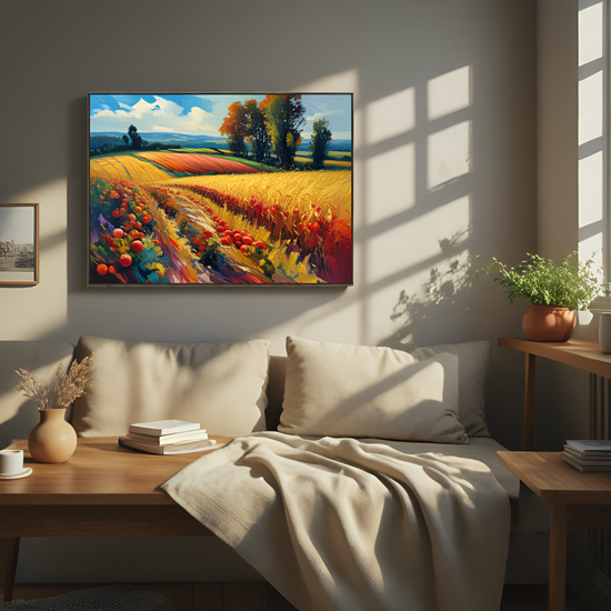 Harvest Splendor in the Fields