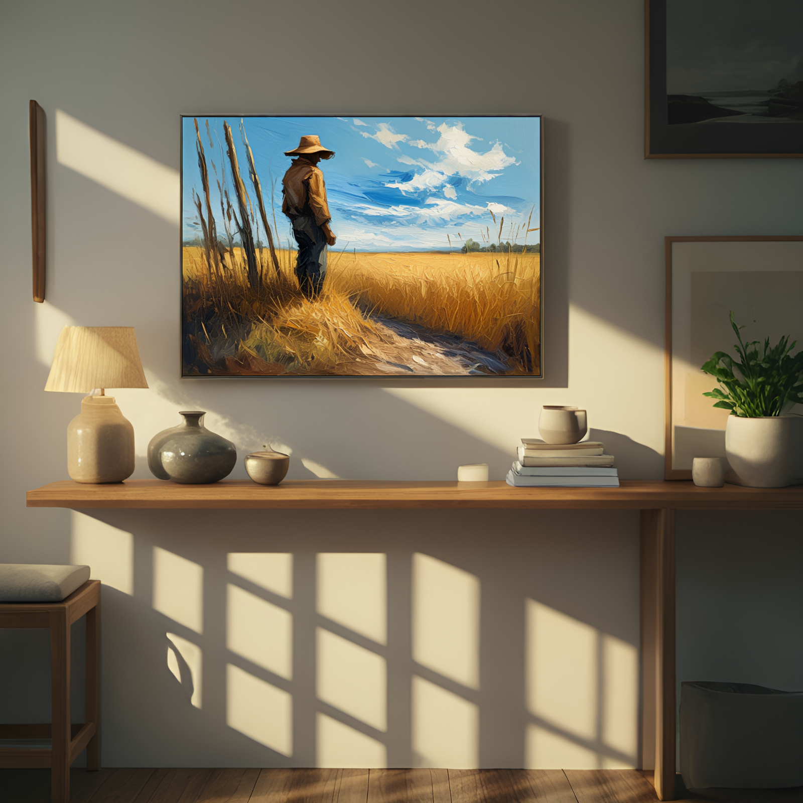 Solitude in the Golden Field