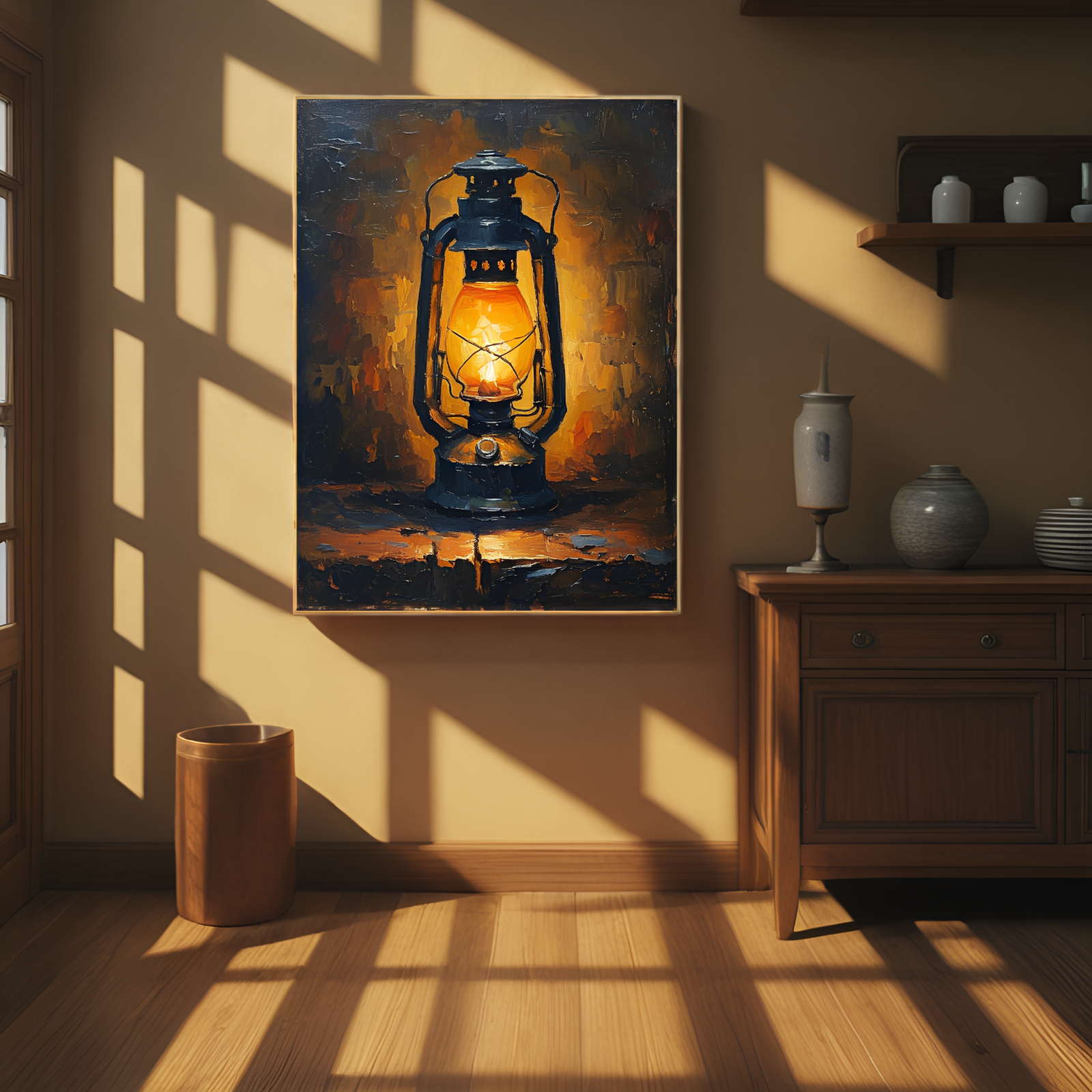 Glow of Nostalgia: The Old - fashioned Lantern
