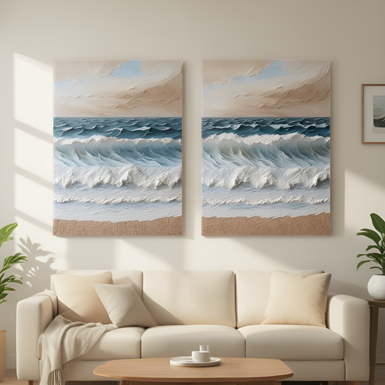 Rhythms of the Shoreline: Oceanic Embrace