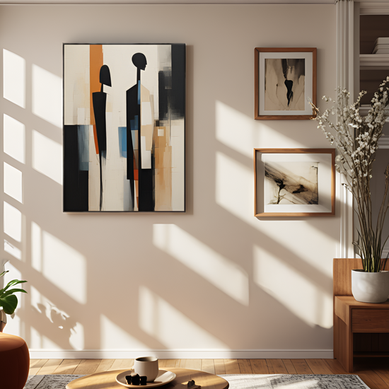 Silent Encounter: The Abstract Duo