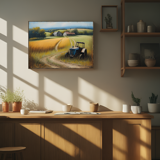 Rustic Farmland Scene