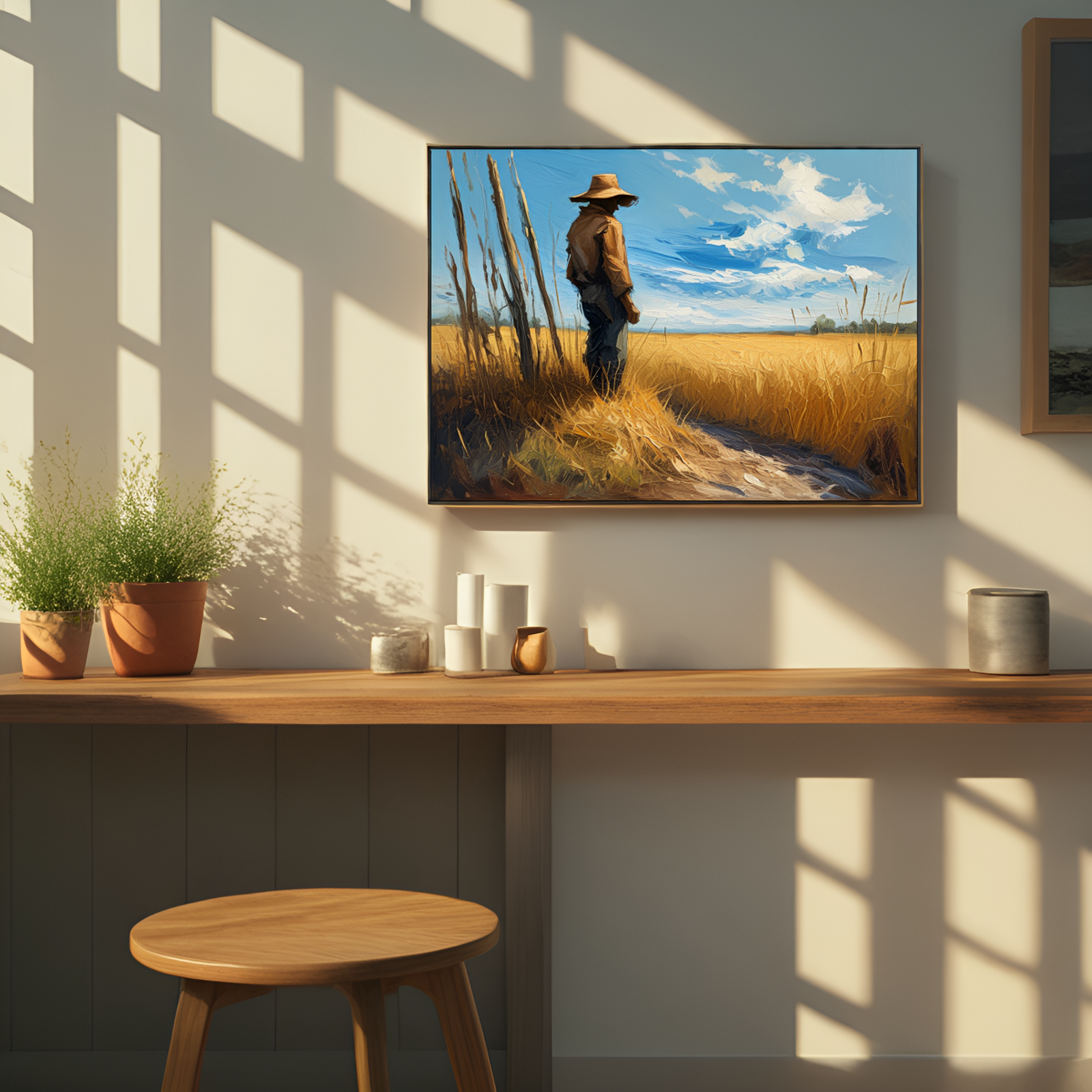 Solitude in the Golden Field