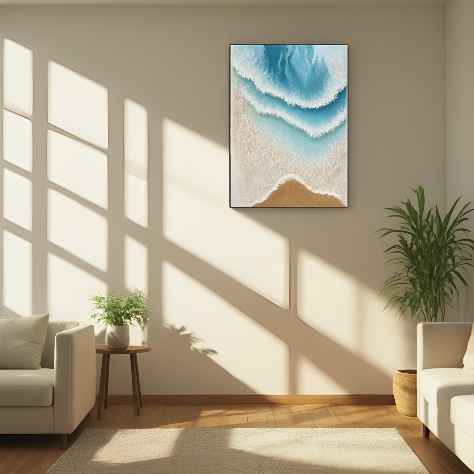 Serenade of the Shore: The Dance of Waves and Sand
