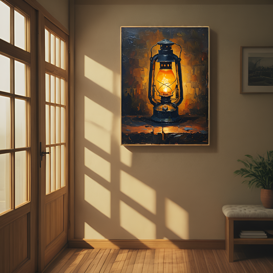 Glow of Nostalgia: The Old - fashioned Lantern
