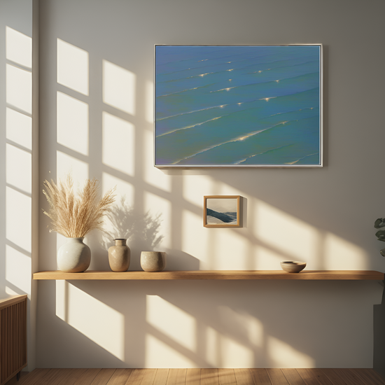 Sun - kissed Ocean Waves