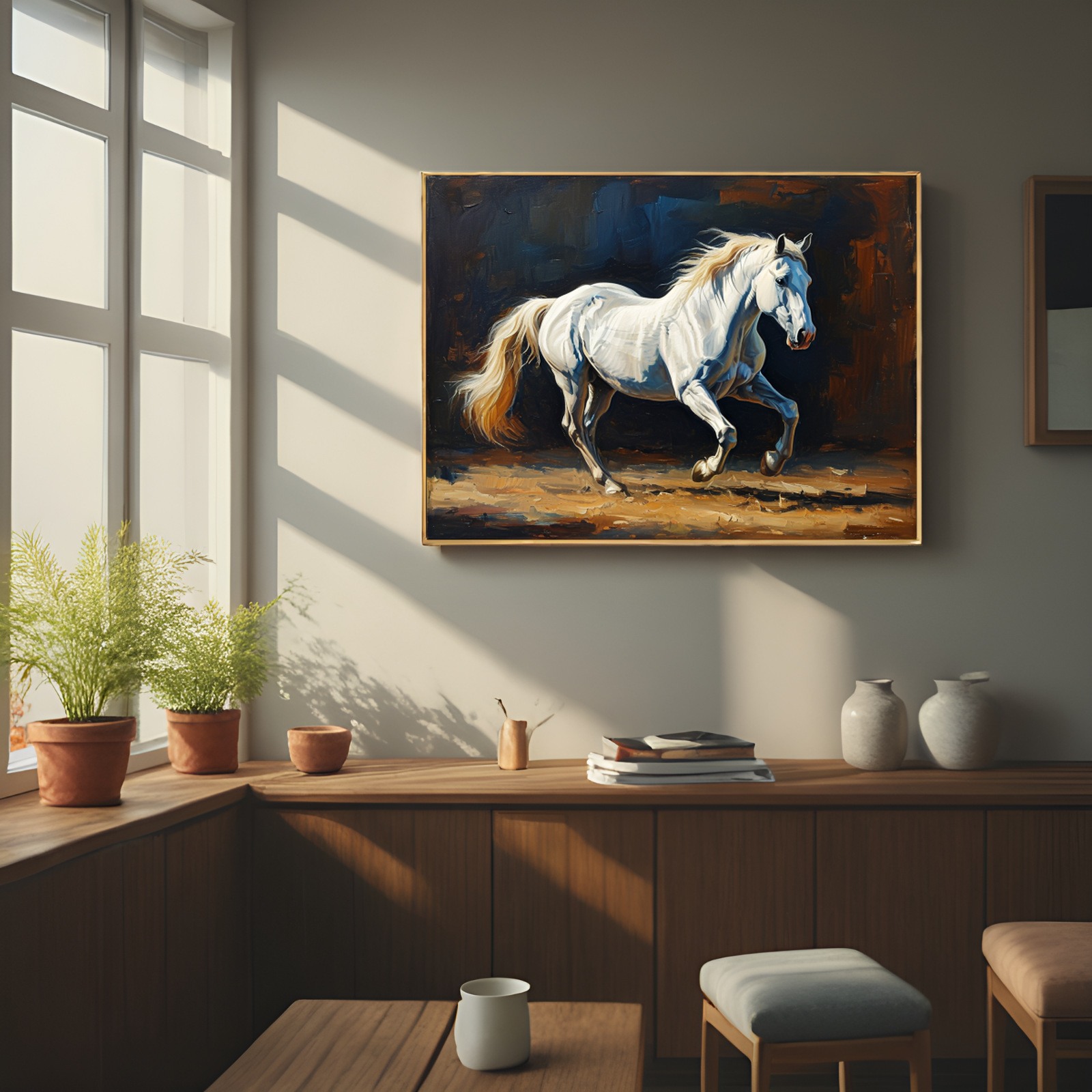 The Gallop of the White Steed