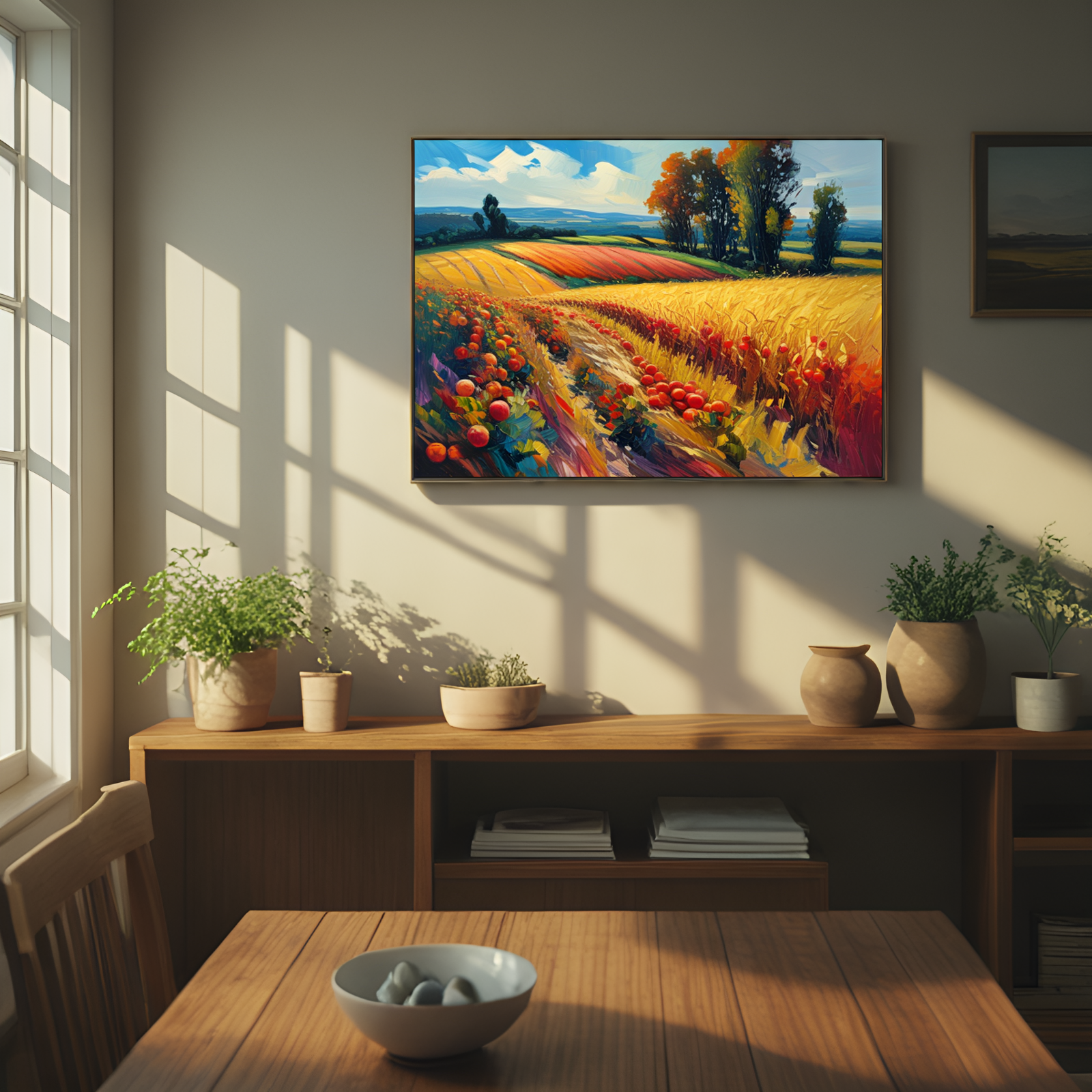 Harvest Splendor in the Fields