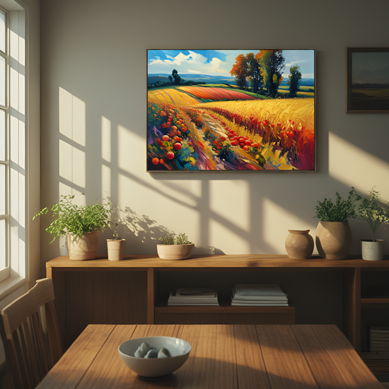 Harvest Splendor in the Fields