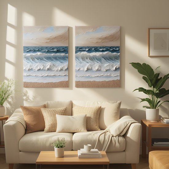 Rhythms of the Shoreline: Oceanic Embrace