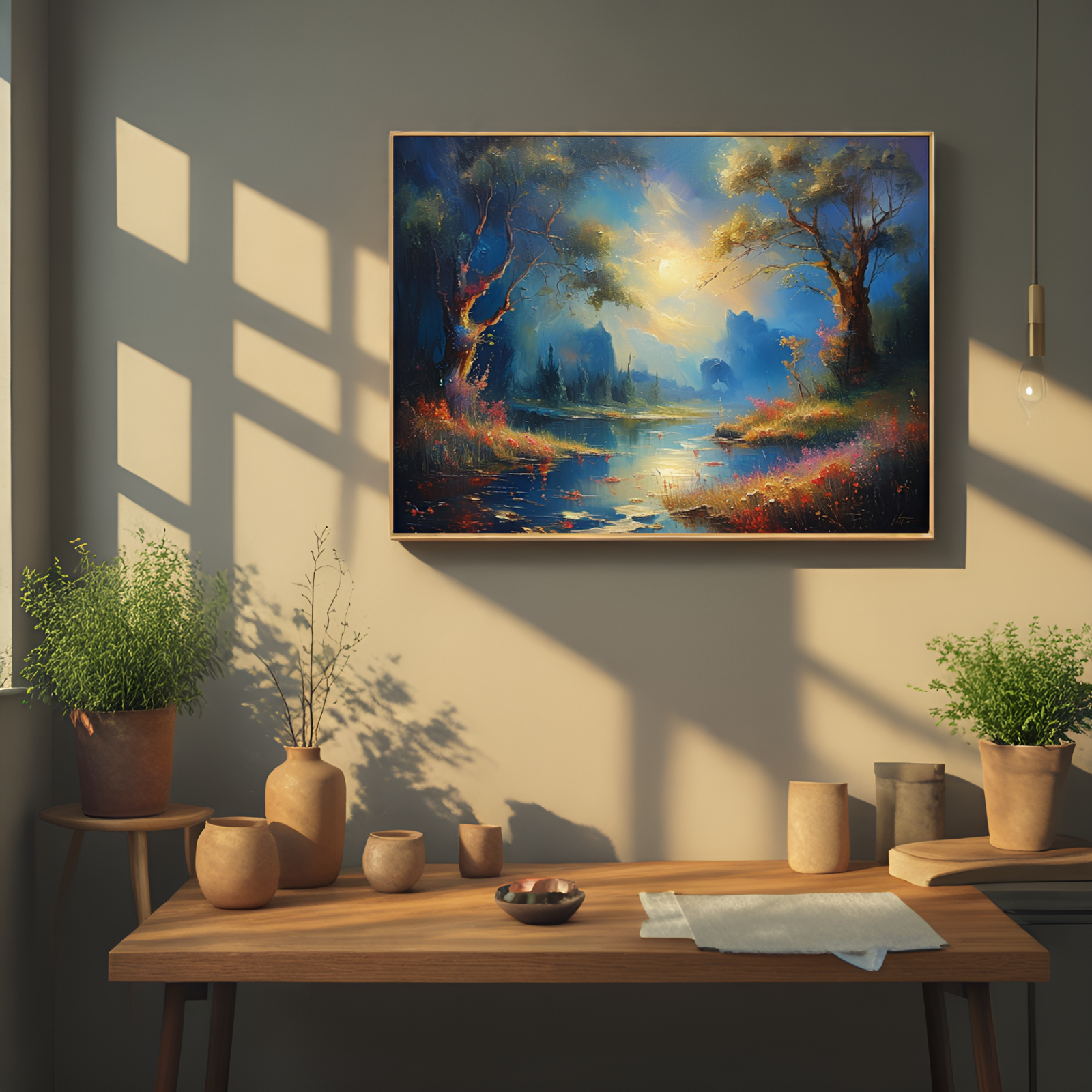 Mystical Glade at Dawn
