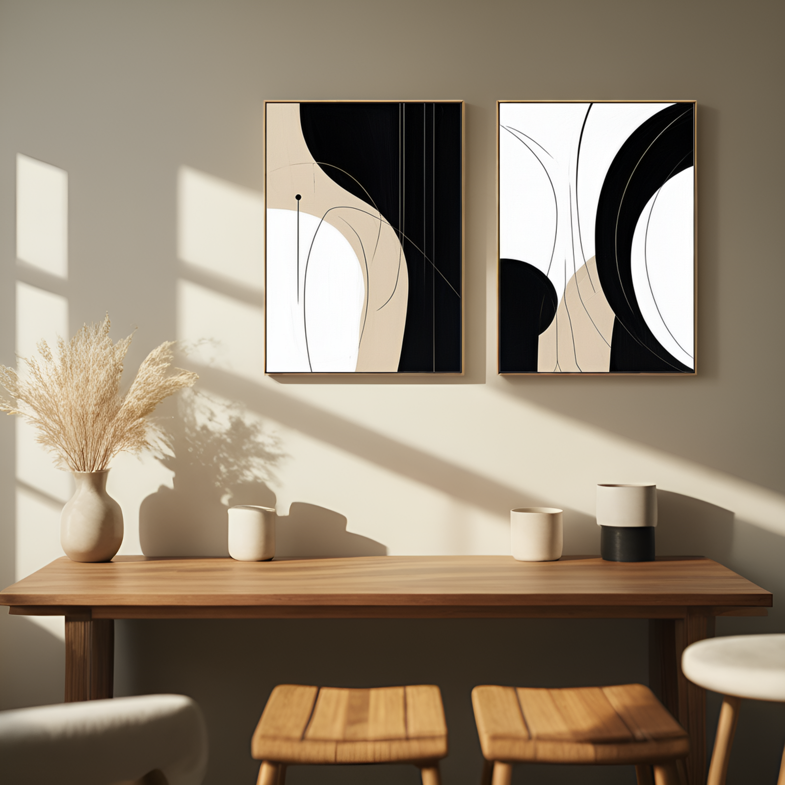 Elegant Abstractions: The Flow of Curves and Tones
