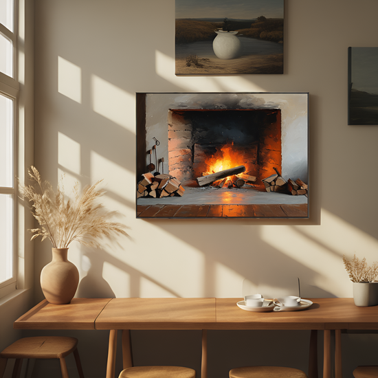 Blazing Warmth of the Hearth
