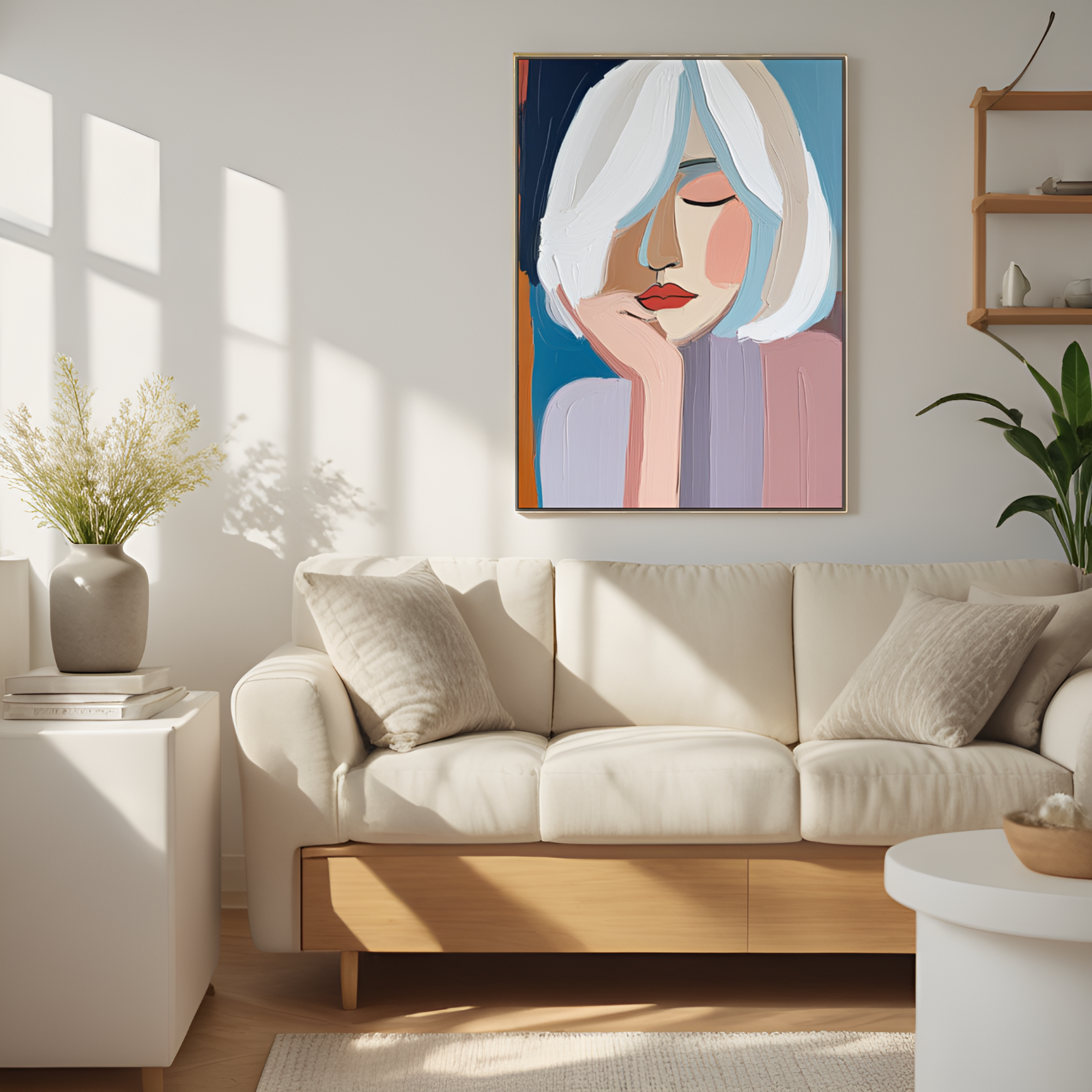 Moments of Quiet Reflection: The Pensive Lady