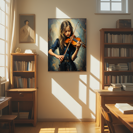 Rêverie mélodique : un jeune violoniste en vedette 