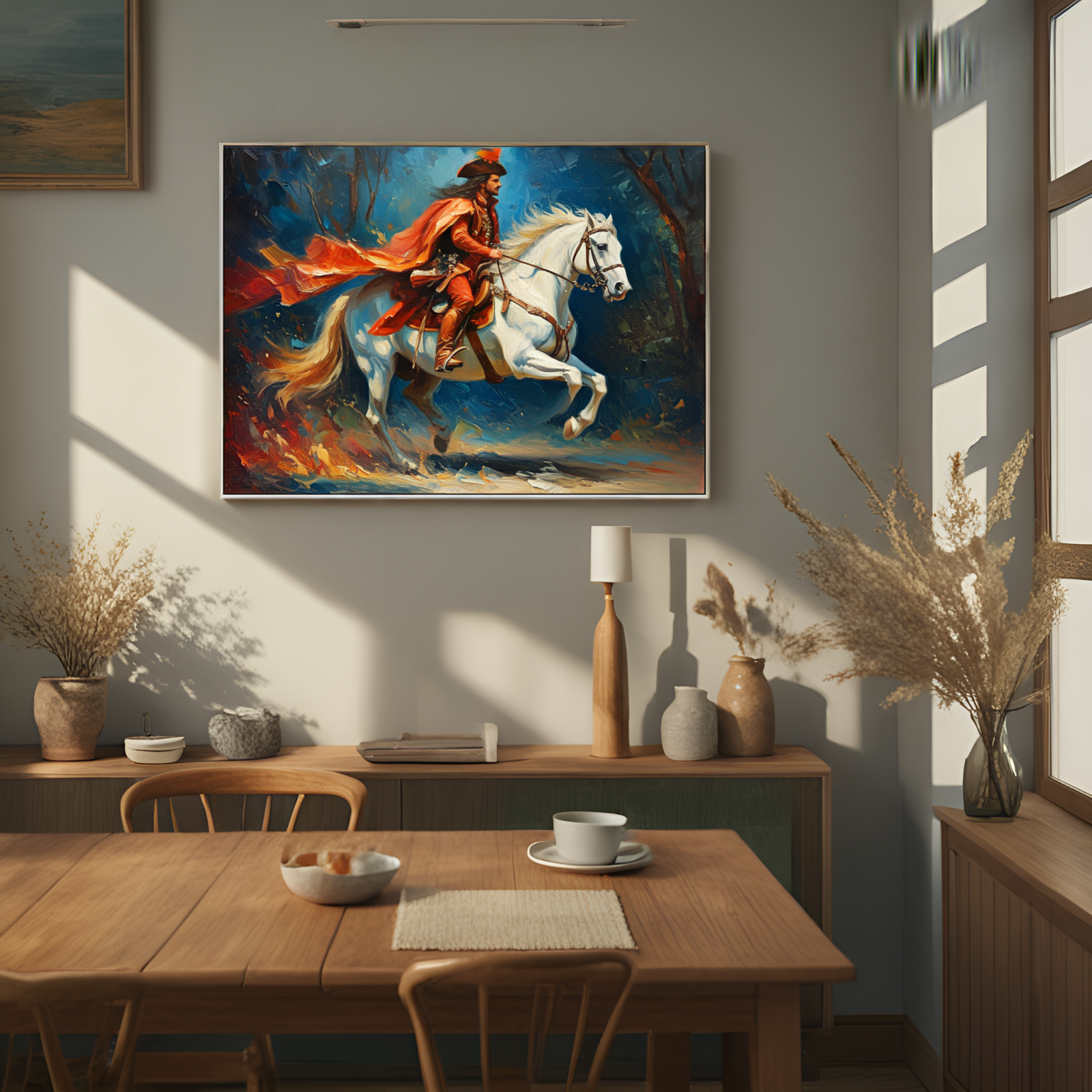 Gallant Knight’s Vigorous Ride