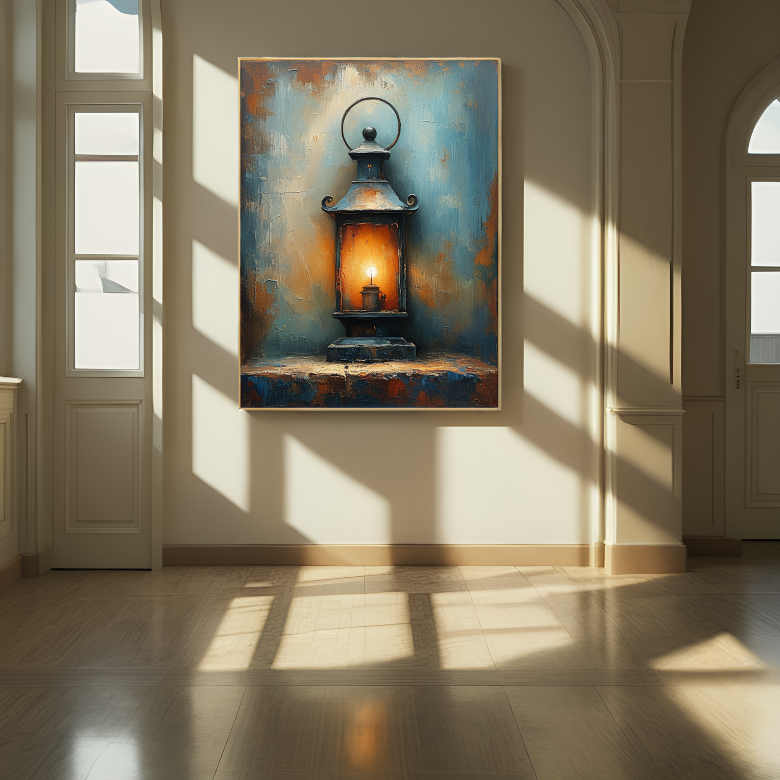 Glow of Nostalgia: The Timeless Lantern