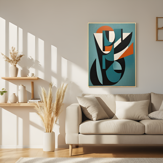Geometric Reverie: The Colorful Confluence of Shapes