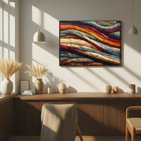 Harmony of Hues: Textured Color Streams