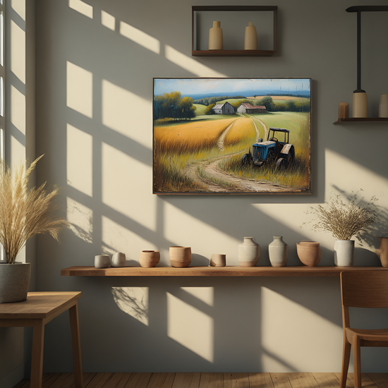 Rustic Farmland Scene
