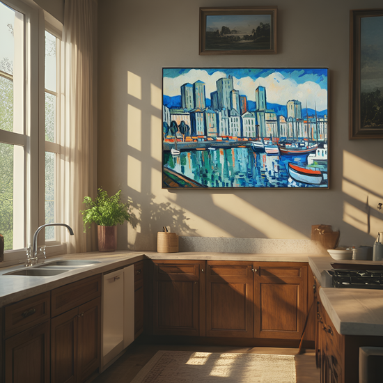 Harbor and Cityscape