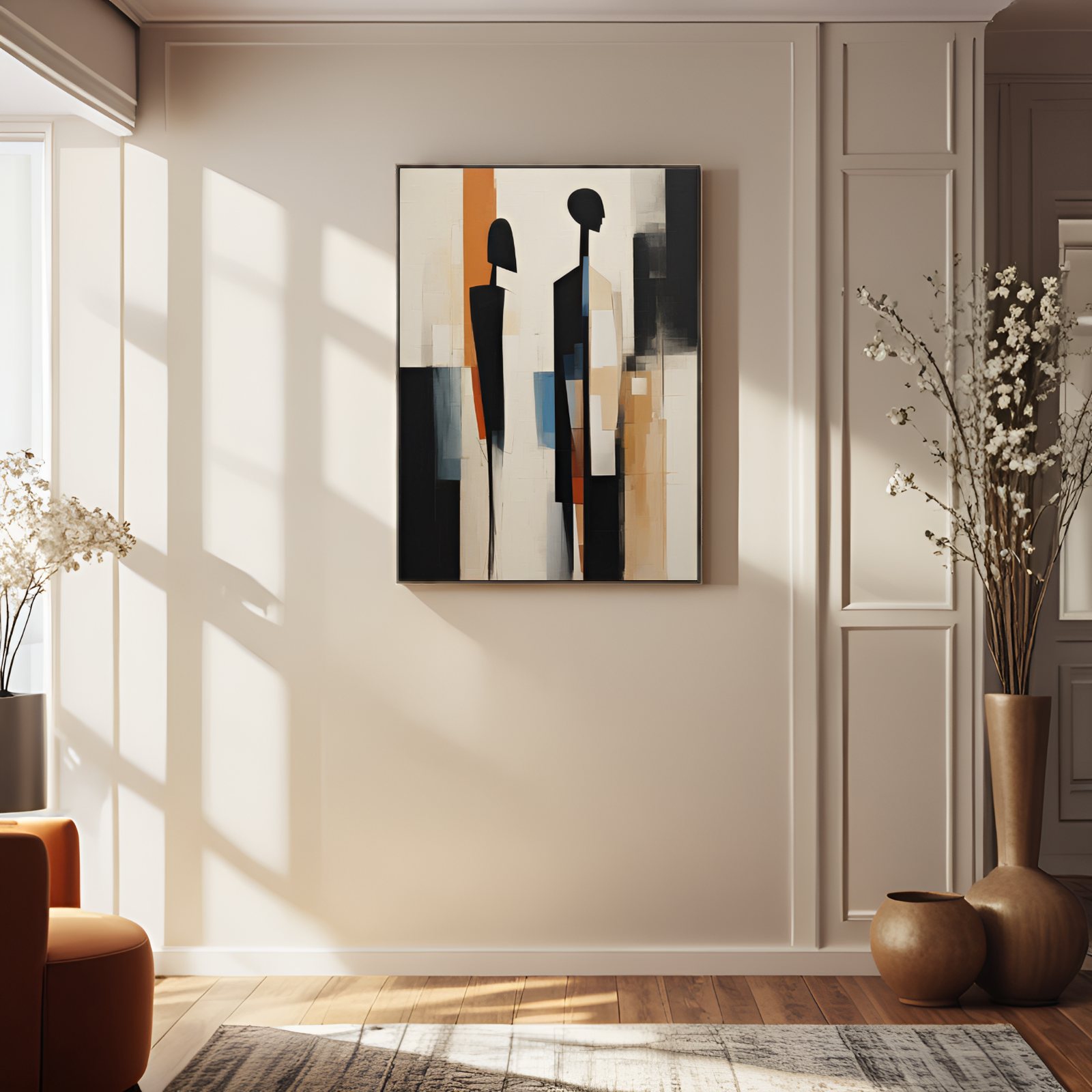 Silent Encounter: The Abstract Duo