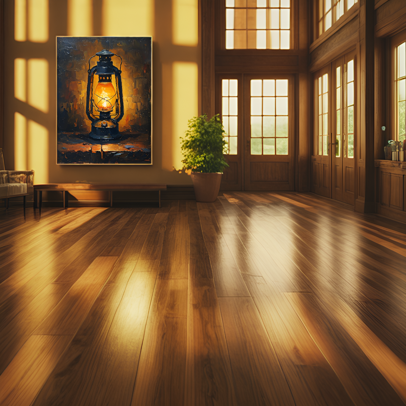 Glow of Nostalgia: The Old - fashioned Lantern