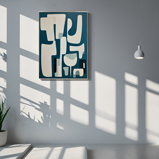 Abstract Geometry: The Harmonious Blend of Shapes and Tones