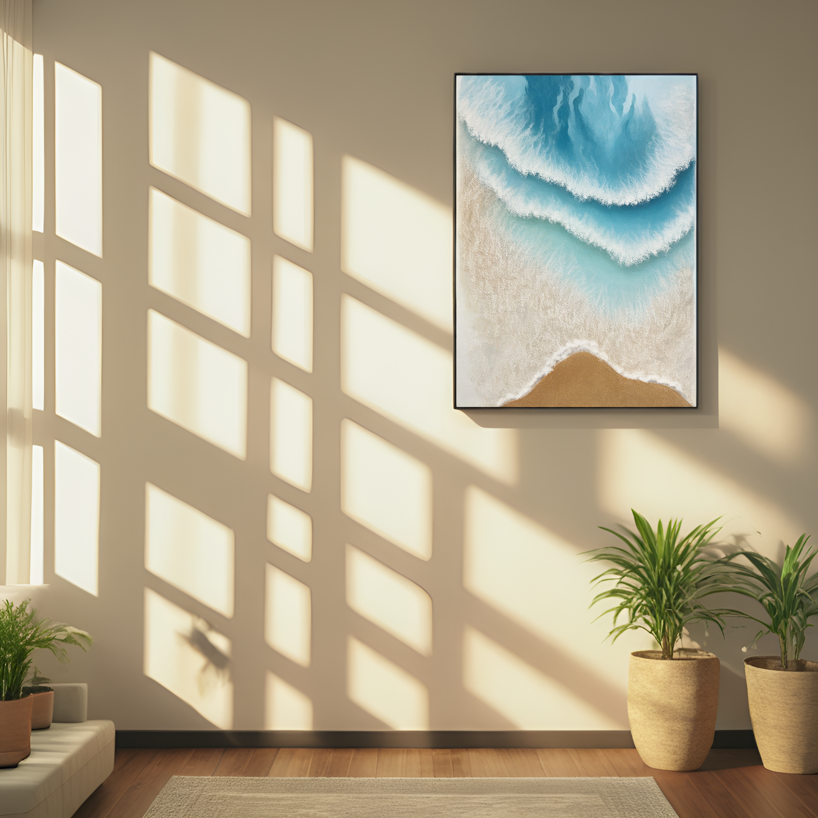 Serenade of the Shore: The Dance of Waves and Sand