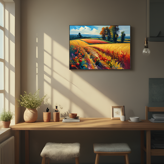 Harvest Splendor in the Fields