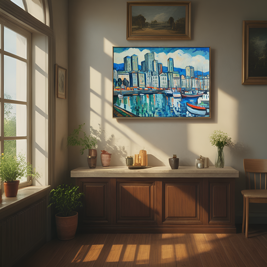 Harbor and Cityscape
