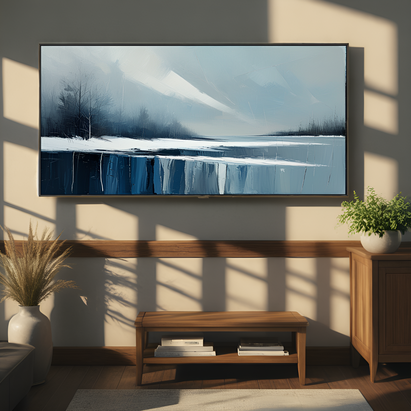Frozen Winter Landscape