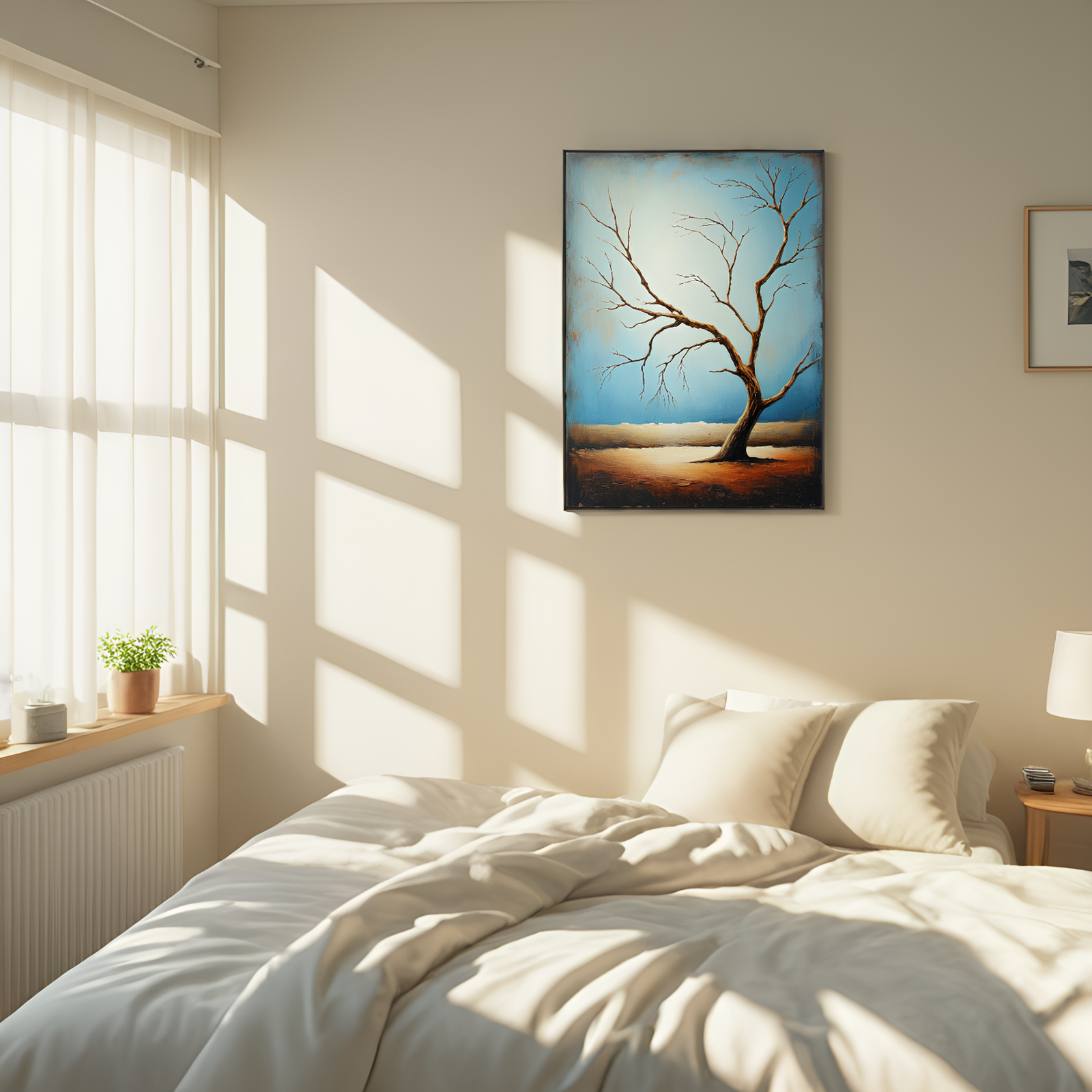 Solitude of the Bare Tree: A Portrait of Resilience