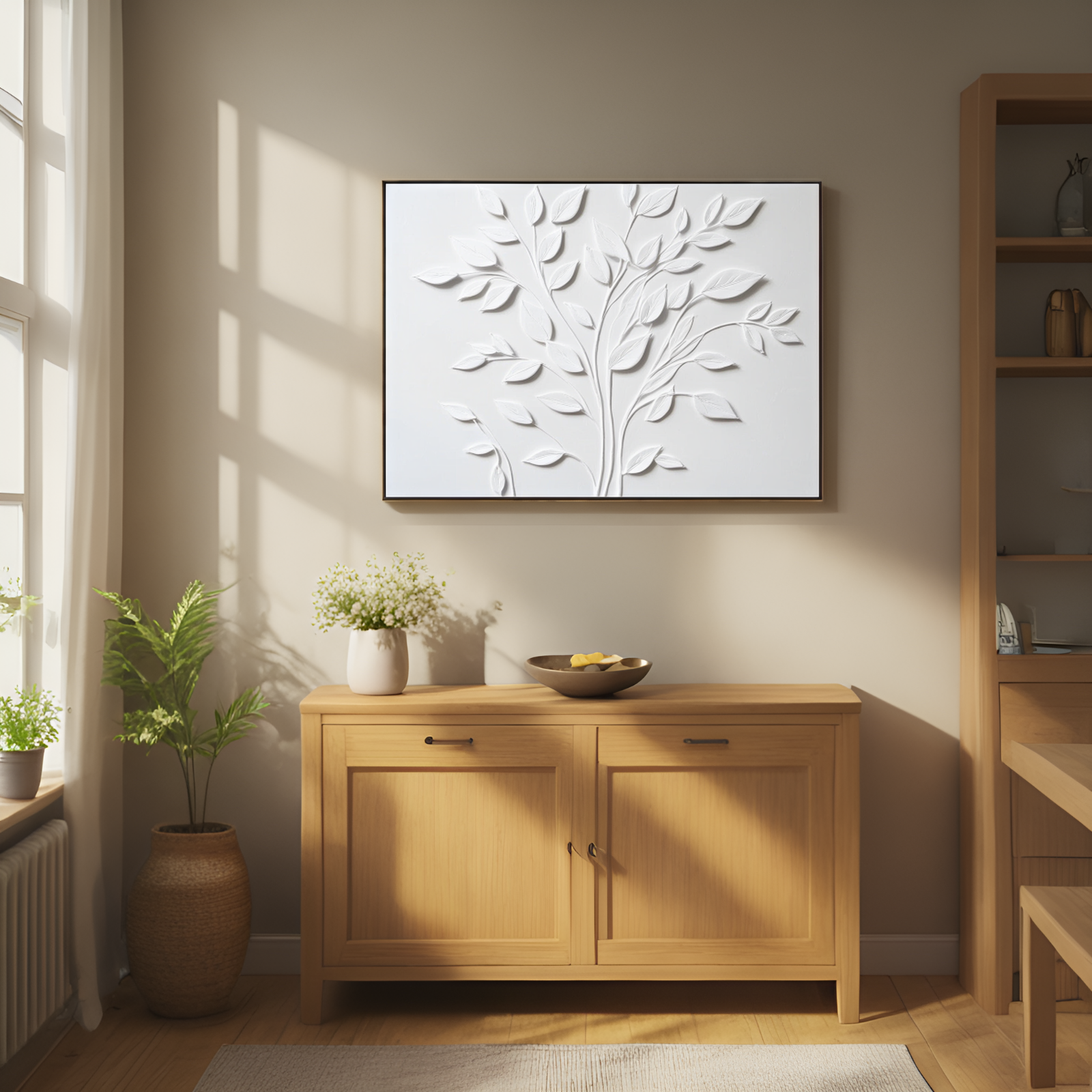 Elegant White Foliage