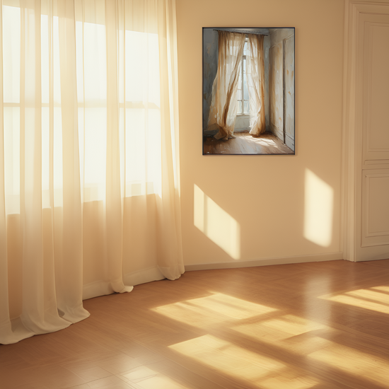 Sunlight Serenade: The Window's Embrace