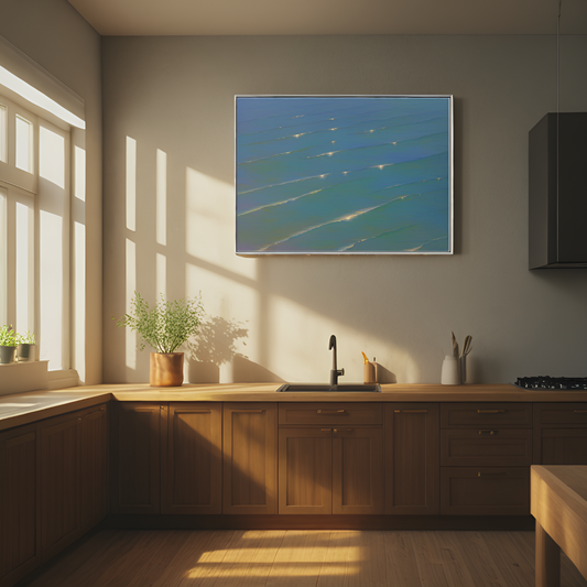 Sun - kissed Ocean Waves