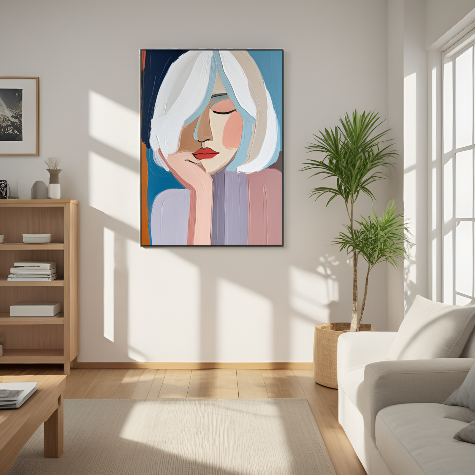 Moments of Quiet Reflection: The Pensive Lady