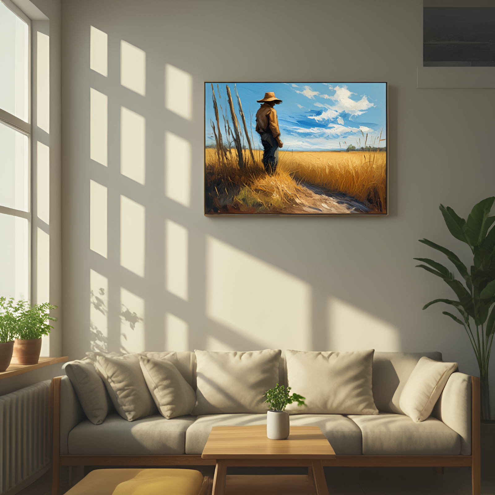 Solitude in the Golden Field