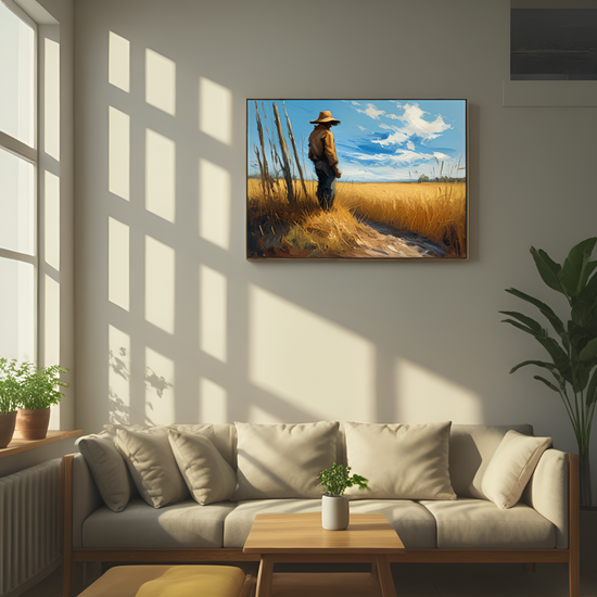 Solitude in the Golden Field
