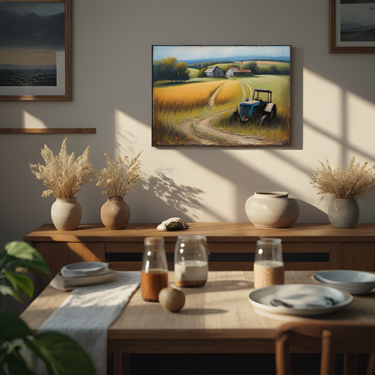 Rustic Farmland Scene
