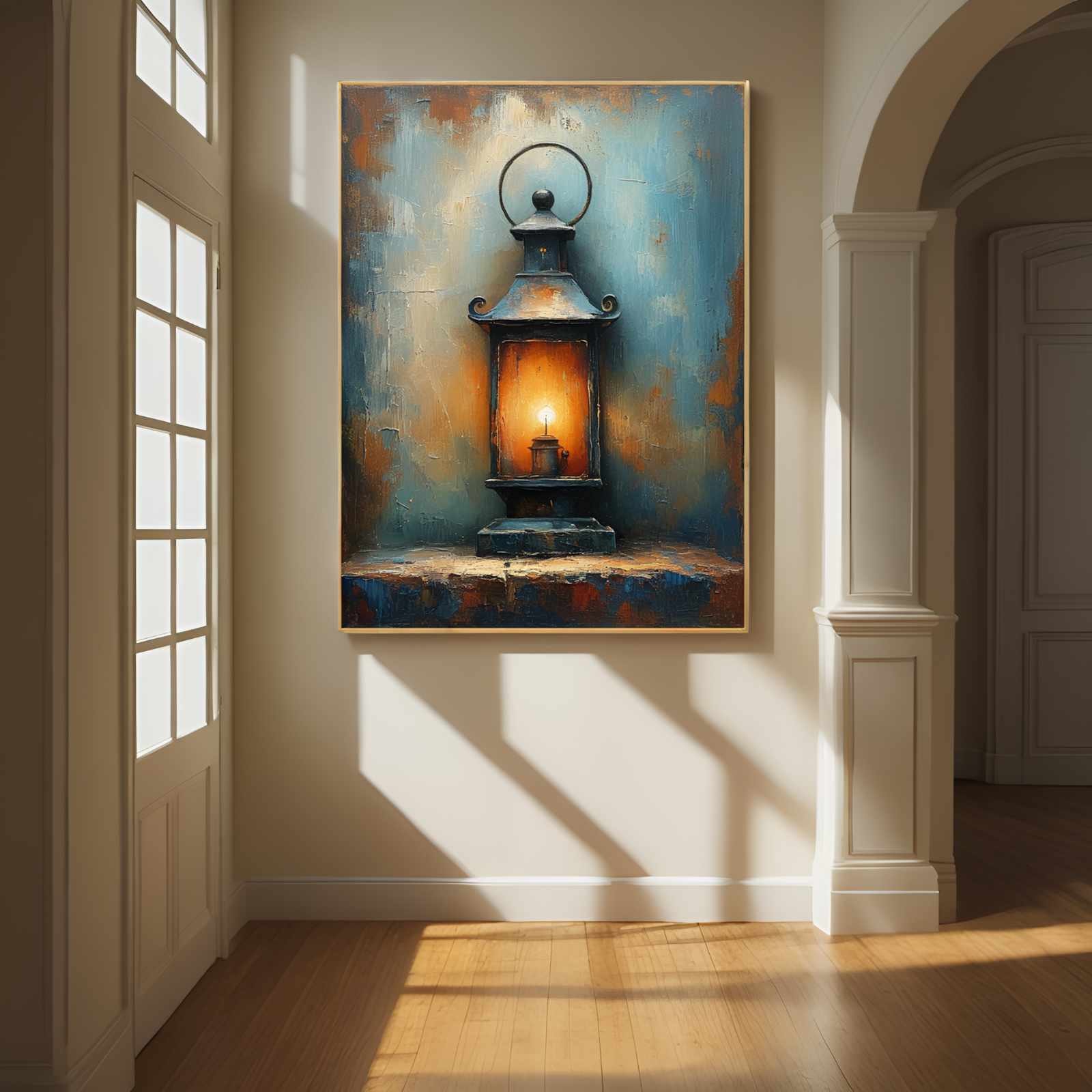 Glow of Nostalgia: The Timeless Lantern