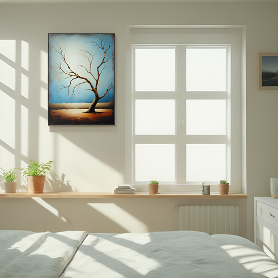 Solitude of the Bare Tree: A Portrait of Resilience
