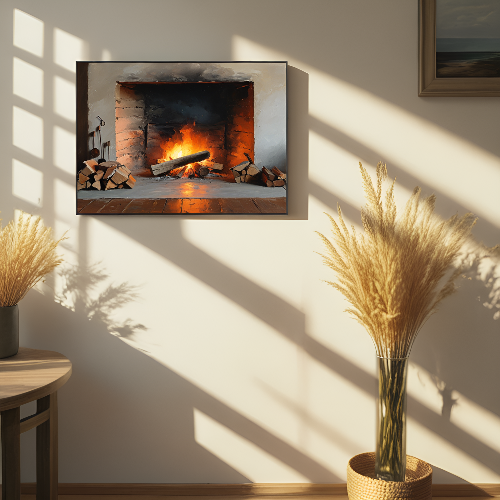 Blazing Warmth of the Hearth