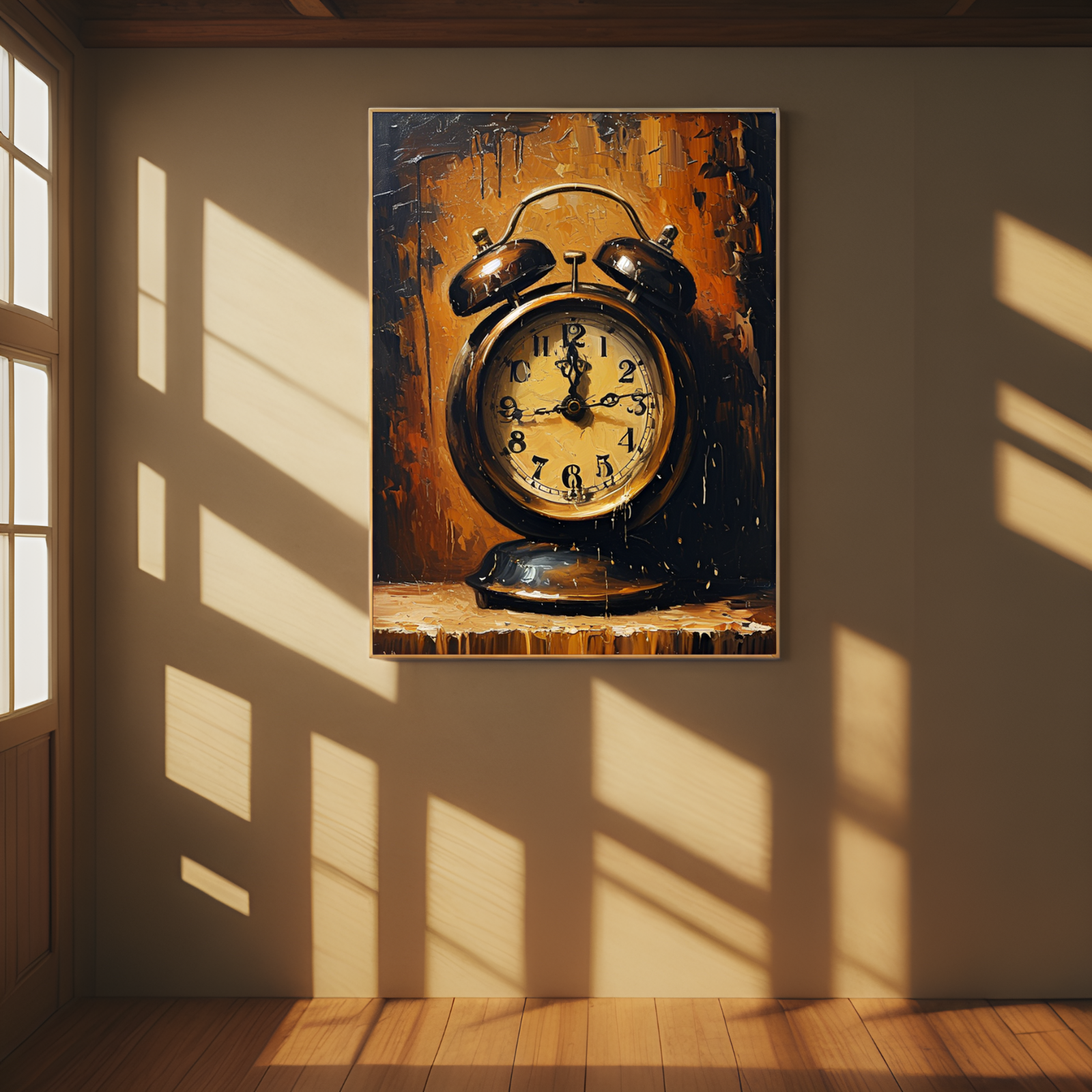 Time's Echo: The Vintage Alarm Clock