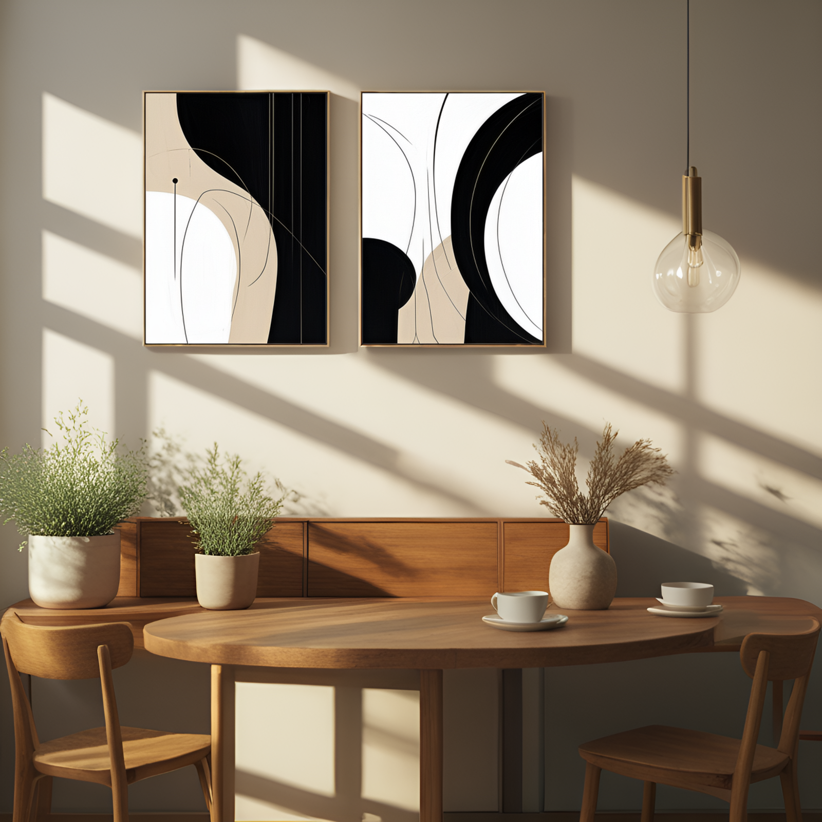 Elegant Abstractions: The Flow of Curves and Tones