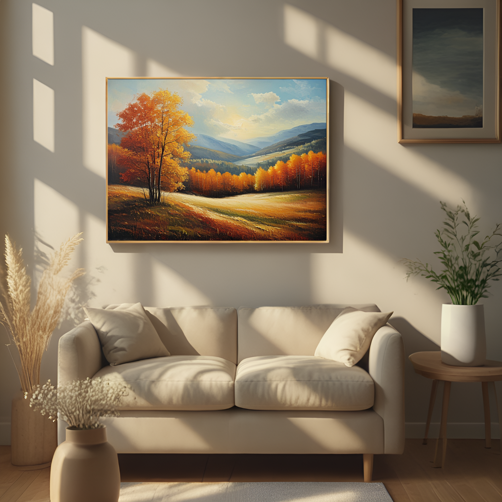 Glorious Autumn Reverie in the Mountains