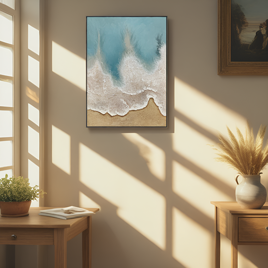 Ocean's Embrace on the Sandy Shores