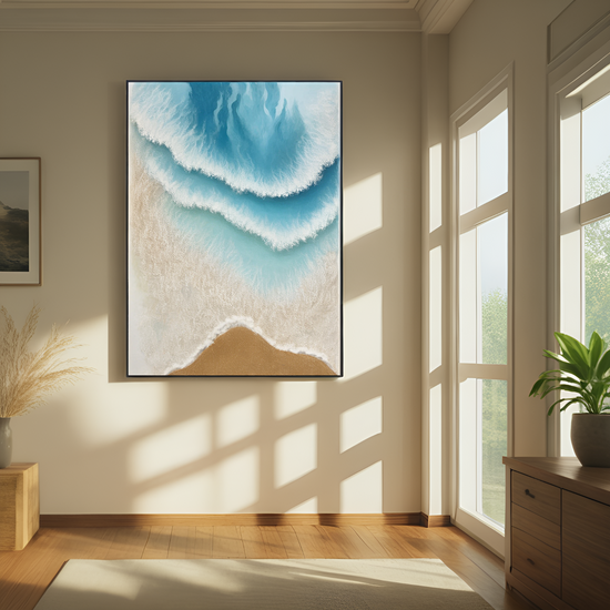 Serenade of the Shore: The Dance of Waves and Sand