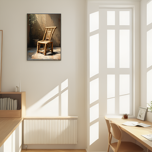 Serenity in Bamboo: The Peaceful Chair